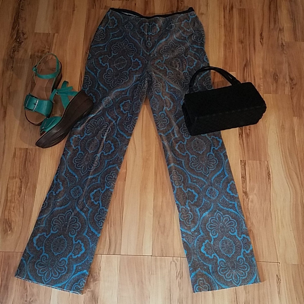 Vintage Club Wear Skinny Velveteen Pants - Picture 1 of 16